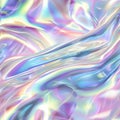 Silky waves with pastel hues blend in a seamless Royalty Free Stock Photo