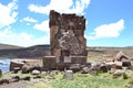 Sillustani Chullpas, Peru Royalty Free Stock Photo