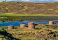 Sillustani chullpas -peru 72 Royalty Free Stock Photo