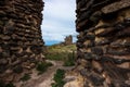 Sillustani Funeral Tower Royalty Free Stock Photo