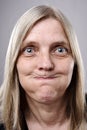 Silly funny face Royalty Free Stock Photo