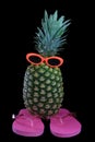 Silly looking pineapple