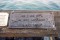 Silly Plaque in Sausalito, California