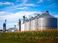 Silo Royalty Free Stock Photo