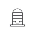 Silo icon vector set on white background Royalty Free Stock Photo