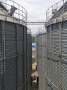 Silo industri steel industrial theme