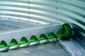 Silo Sweep Auger. Grain Sweep Auger Royalty Free Stock Photo