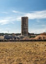 Silo to store wheat Royalty Free Stock Photo