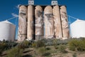 Silo trail artwork in Brim