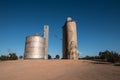 Silo trail artwork in Lascelles