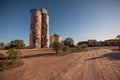 Silo trail artwork in Patchewollock