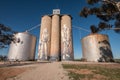 Silo trail artwork in Rosebery