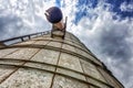 Silo Up Close Royalty Free Stock Photo