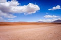 Siloli desert in sud Lipez reserva, Bolivia Royalty Free Stock Photo