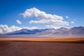 Siloli desert in sud Lipez reserva, Bolivia Royalty Free Stock Photo