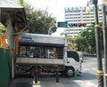 Silom Road, Bangrak Bangkok Royalty Free Stock Photo