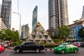 Silom Skyscrapers Skyline Bangkok