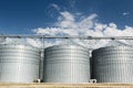 Silos Royalty Free Stock Photo