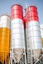 Silos Royalty Free Stock Photo