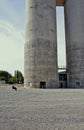 Silos for cement Royalty Free Stock Photo