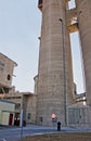 Silos for cement Royalty Free Stock Photo