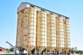 Silos - supersized containers Royalty Free Stock Photo