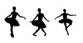 silouette dancer