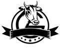 siluet logo meat with cow vctor buffalo ilustrace bÃ½k krÃ¡va hov?zÃ­ ru?n? malovanÃ­