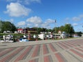 Silute Marina, Lithuania Royalty Free Stock Photo