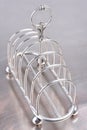 Silver antique toast rack