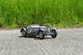 Silver arrow - Mercedes-Benz SSKL 1931 racing car scale model Royalty Free Stock Photo