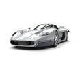 Silver awesome concept super car