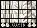 Silver background texture vector icon seamless pattern. Light, realistic, elegant, shiny, metallic and silver gradient illustratio