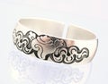 Silver bangle Royalty Free Stock Photo