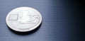 Silver bitcoin litecoin coin