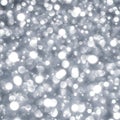 Silver Bokeh Glitter Sparkle Background Royalty Free Stock Photo