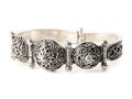 Silver bracelet Royalty Free Stock Photo