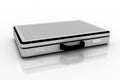 Silver briefcase