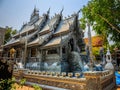 Silver Buddhas in Wat Sri Suphan, Buddhist temple Chiang Mai, Th