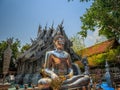 Silver Buddhas in Wat Sri Suphan, Buddhist temple Chiang Mai, Th