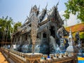 Silver Buddhas in Wat Sri Suphan, Buddhist temple Chiang Mai, Th