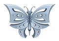 Silver butterfly