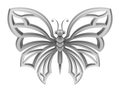 Silver butterfly