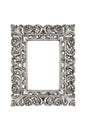 Silver carved picture frame