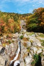 Silver Cascades, New Hampshire, USA Royalty Free Stock Photo