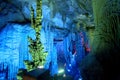 Silver cave guangxi province china Royalty Free Stock Photo