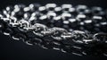 Silver Chain Reflection: Powerful Symbolism In Focus Stacking Style