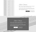 Silver Chains Internet Shop Web Page Template