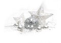 Silver Christmas decoration