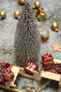 Christmas decoration,holidays and decor concept. Royalty Free Stock Photo